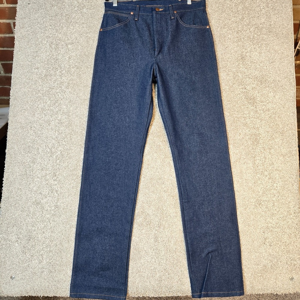 Wrangler jeans Cowboy Cut 13MWZ mens 33x36 stiff rigid NEW NO TAG